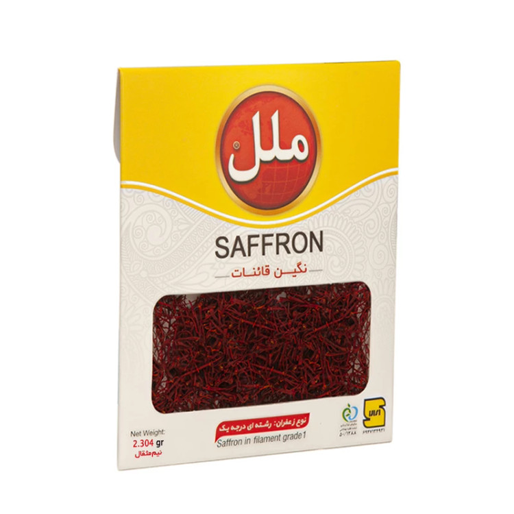 زعفران سرگل درجه یک ملل - 2.304 گرم
