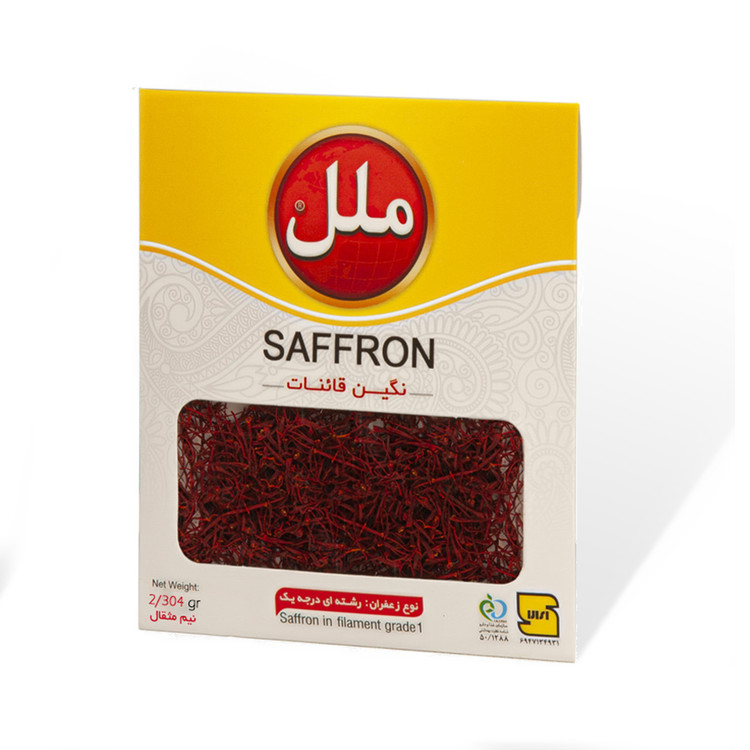 زعفران سرگل درجه یک ملل - 2.304 گرم