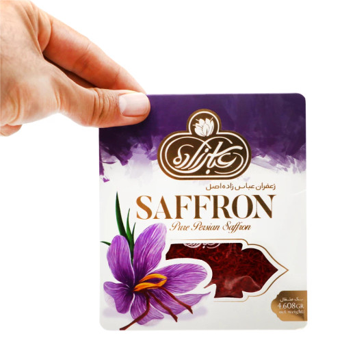 زعفران درجه یک عباس زاده - 4.608 گرم