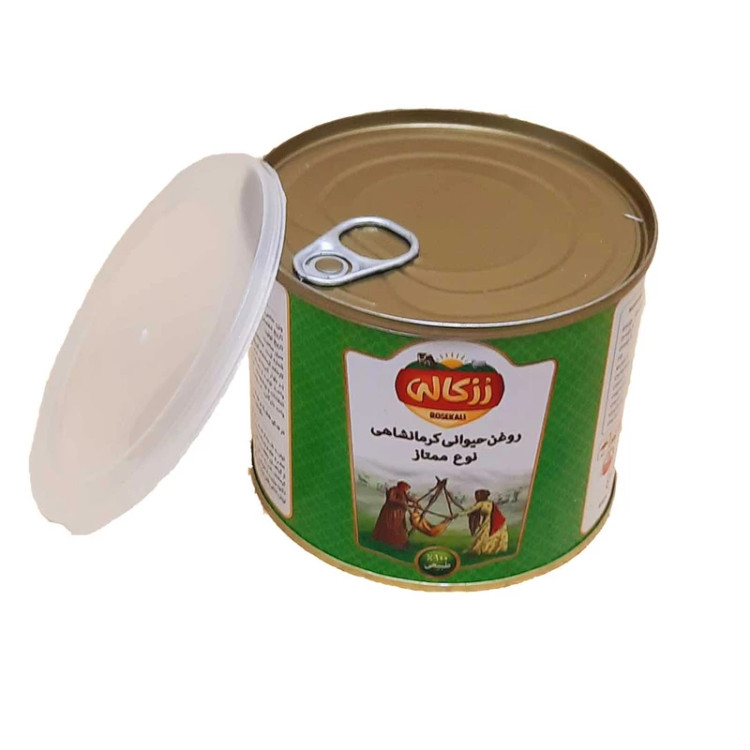 روغن حیوانی کرمانشاهی گاوی و گوسفندی رزکالی - 450 گرم